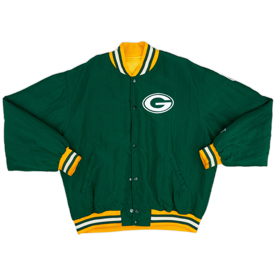 1990's Green Bay Packers Starter Varsity Jacket (Excellent) L