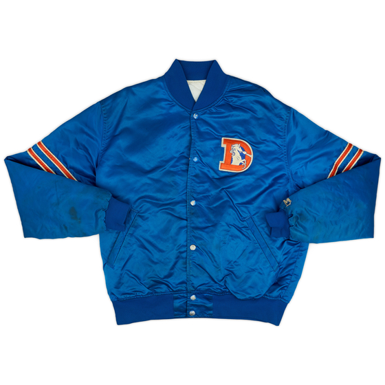1980's Denver Broncos Starter Satin Varsity Jacket (Good) L