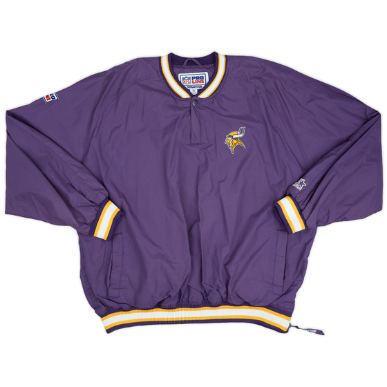 1990's Minnesota Vikings Starter Pullover Rain Jacket (Excellent) XL