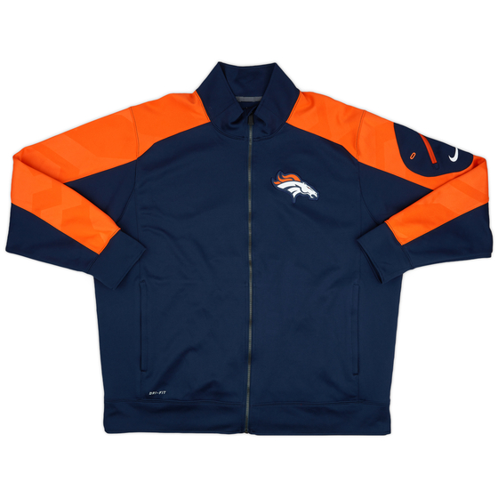 2013 Denver Broncos Nike Track Jacket (Excellent) 3XL