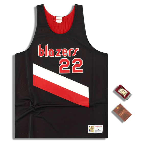 (Amazon) Mitchell & Ness Portland Trail Blazers Drexler #22 Reversible All Star Jersey