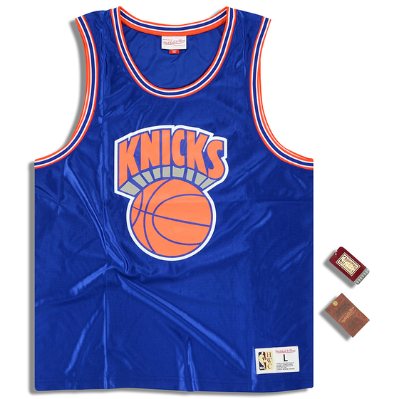 (Amazon) Mitchell & Ness New York Knicks Tank Jersey