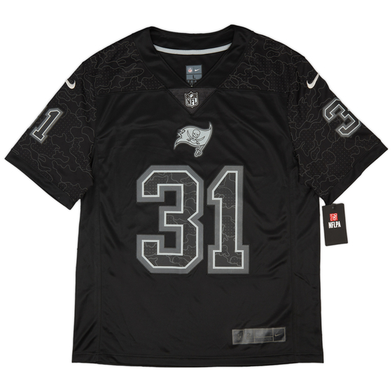 2022 Tampa Bay Buccaneers Winfield Jr #31 Nike Limited Reflective Jersey (L)