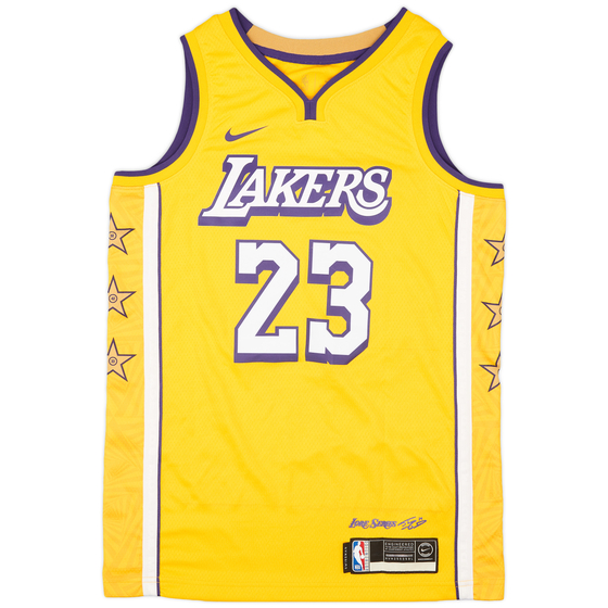 2019-20 LA Lakers James #23 Nike Swingman Alternate Jersey (S)