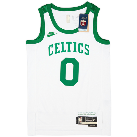 2021-22 Boston Celtics Tatum #0 Nike Swingman Classic Jersey (XS)
