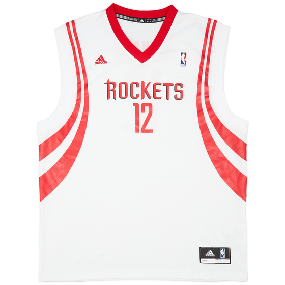 2013-14 Houston Rockets Howard #12 adidas Home Jersey (Excellent) XL