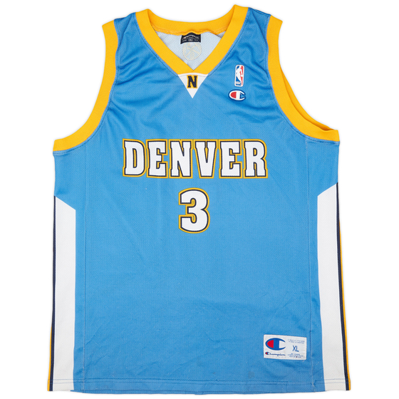 2006-08 Denver Nuggets Iverson #3 Champion Away Jersey (Very Good) XL