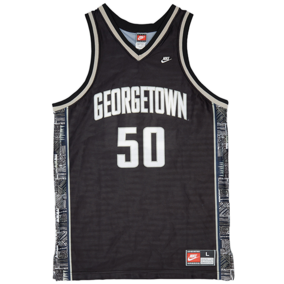 1994-96 Georgetown Hoyas Harrington #50 Nike Away Jersey (Excellent) L