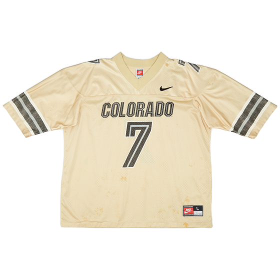 1997 Colorado Buffaloes Hessler #7 Nike Alternate Jersey (Very Good) L
