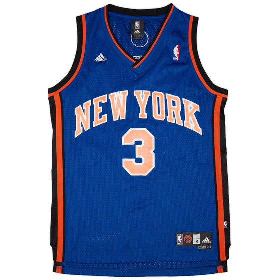 2006-09 New York Knicks Marbury #3 adidas Swingman Away Jersey (Good) M