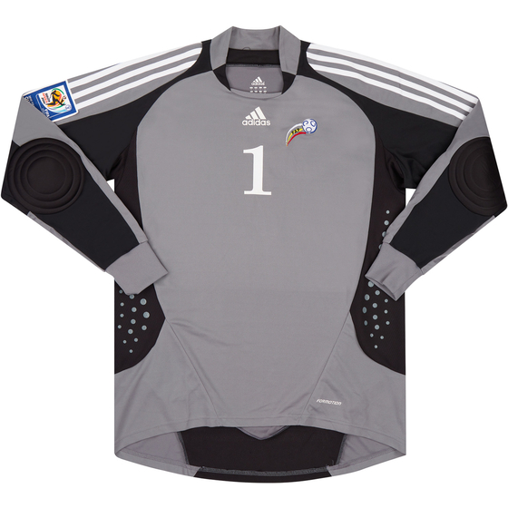 2008 Andorra Match Worn GK Shirt #1 (Alvarez) v England