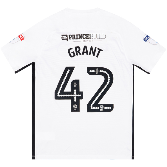 2017-18 Peterborough Match Issue Away Shirt Grant #42