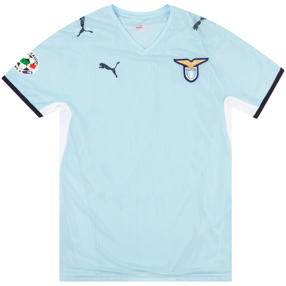 2008-09 Lazio Match Issue Home Shirt Foggia #17