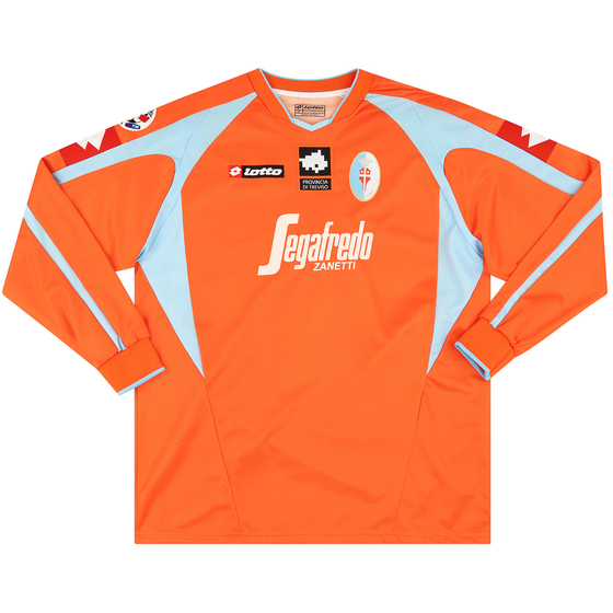 2005-06 Treviso Match Issue Third L/S Shirt Muntasser #8