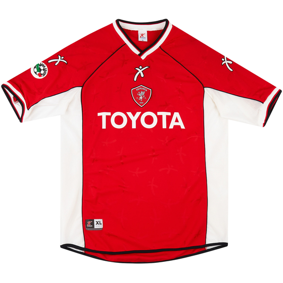 2002-03 Perugia Match Issue Home Shirt Tedesco #4