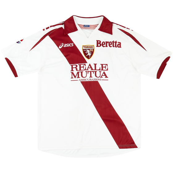 2007-08 Torino Match Issue Away Shirt P.Zanetti #27