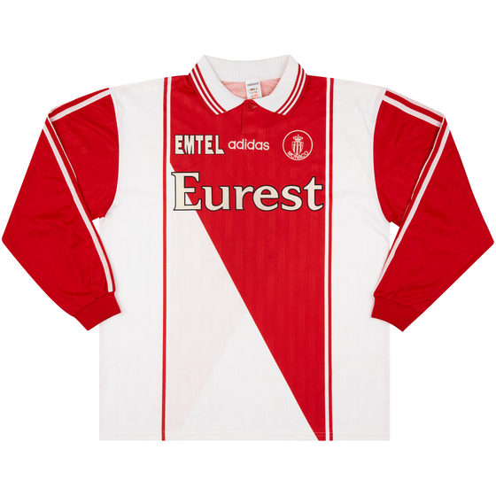1996-97 Monaco Match Issue Home L/S Shirt #5