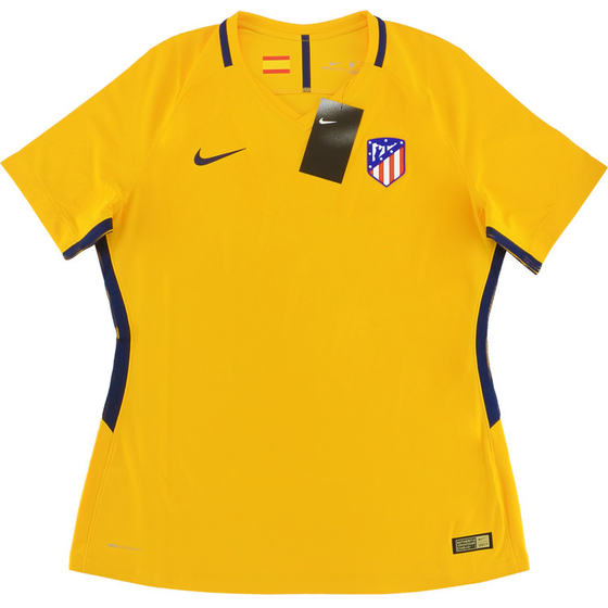 2017-18 Atletico Madrid Women's Player Issue Away Shirt