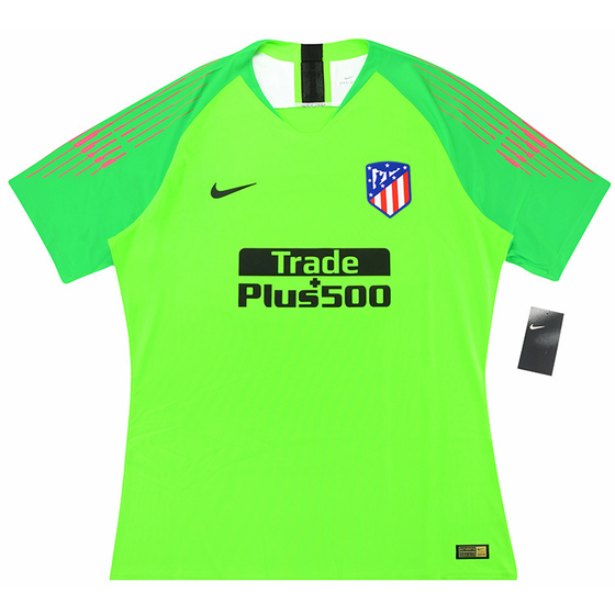 2018-19 Atletico Madrid Player Issue GK Away S/S Shirt (XL)