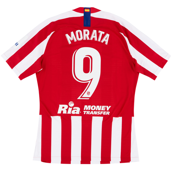 2019-20 Atletico Madrid Player Issue Vaporknit Domestic Home Shirt Morata #9