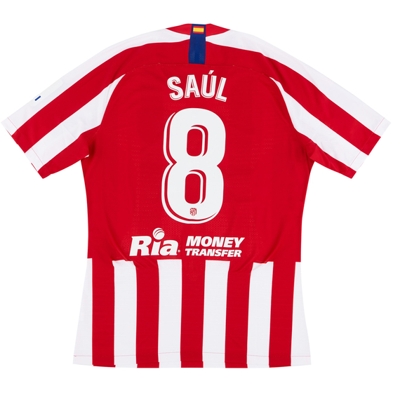 2019-20 Atletico Madrid Player Issue Vaporknit Domestic Home Shirt Saúl #8
