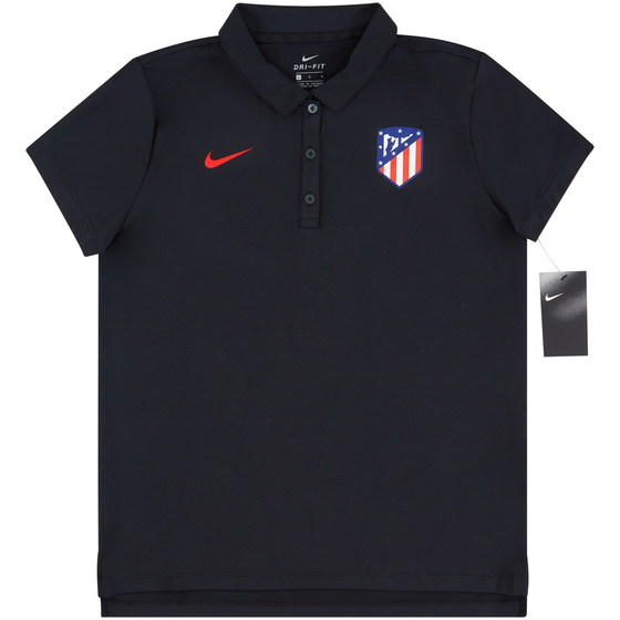 2019-20 Atletico Madrid Women's Player Issue Polo T-Shirt