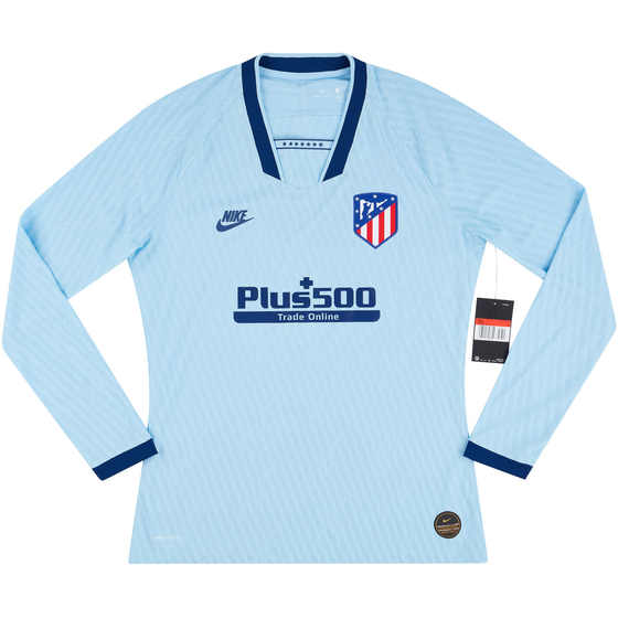 2019-20 Atletico Madrid Player Issue Vaporknit Third L/S Shirt