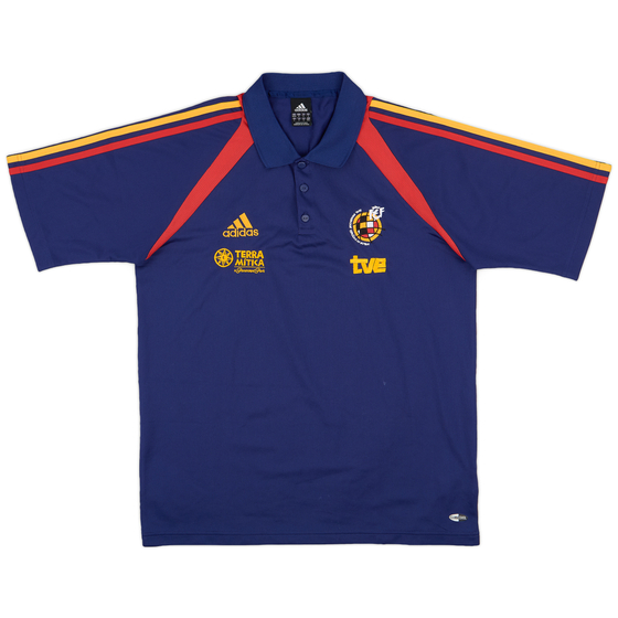 2004-05 Spain adidas Polo Shirt - 8/10 - (M/L)