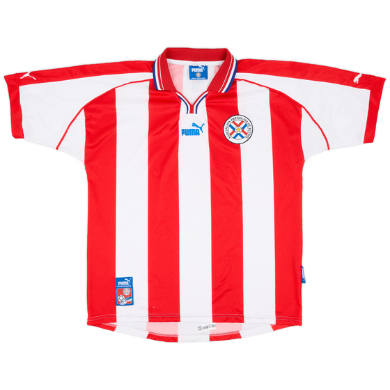 2000-02 Paraguay Home Shirt - 8/10 - (L)