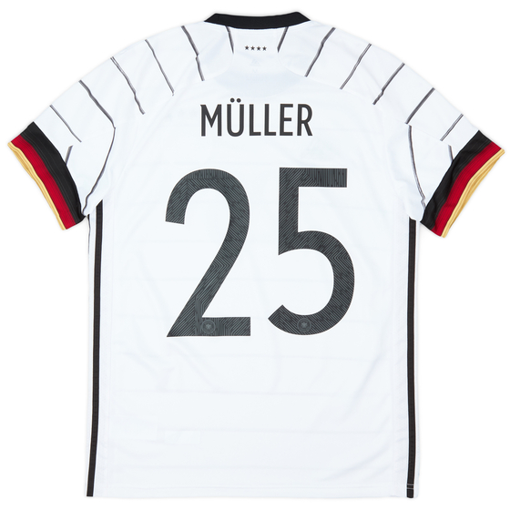 2020-21 Germany Home Shirt Muller #25 - 3/10 - (M)