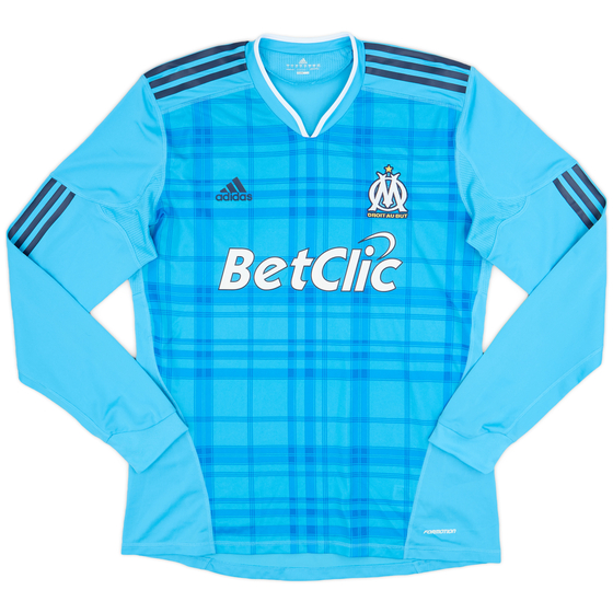 2010-11 Olympique Marseille Authentic Formotion Away L/S Shirt - 10/10 - (XL)