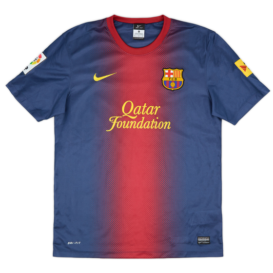 2012-13 Barcelona Basic Home Shirt - 9/10 - (M)