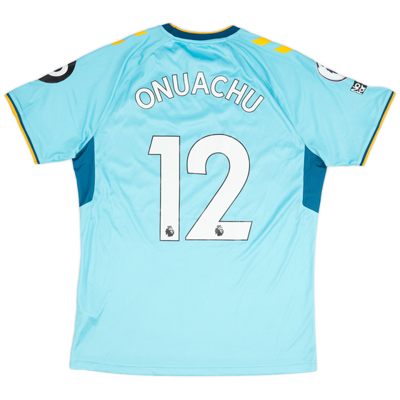 2022-23 Southampton Match Issue Away Shirt Onuachu #12