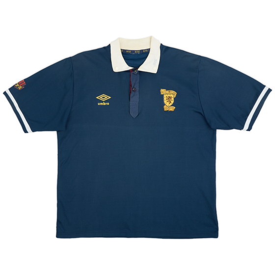 1988-91 Scotland Home Shirt - 8/10 - (L)
