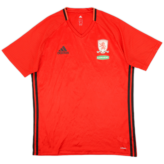 2016-17 Middlesbrough adidas Training Shirt - 9/10 - (L)