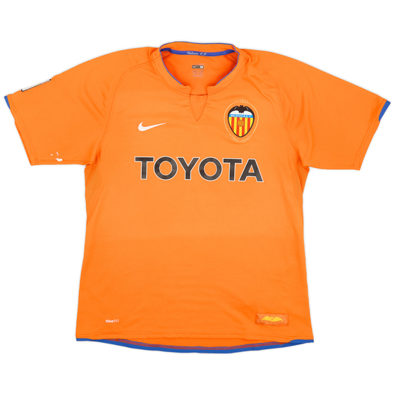 2007-08 Valencia Away Shirt - 9/10 - (M)