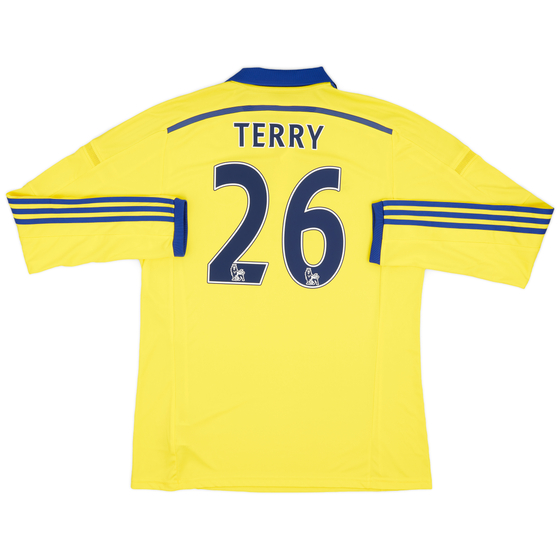 2014-15 Chelsea Away L/S Shirt Terry #26 (L)