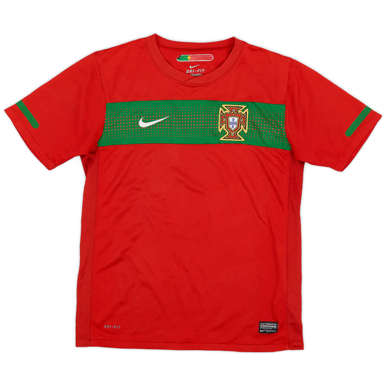 2010-11 Portugal Home Shirt - 7/10 - (L.Boys)