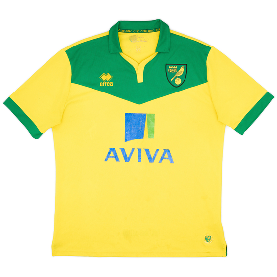2014-15 Norwich Home Shirt - 5/10 - (XXL)