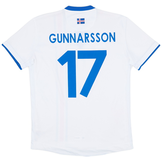 2016-18 Iceland Away Shirt Gunnarsson #17 - 8/10 - (L)