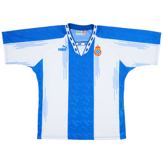1994-95 Espanyol Home Shirt - 9/10 - (XL)