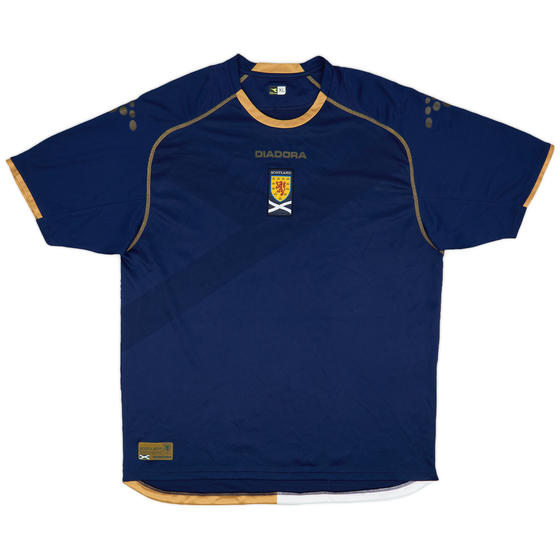 2007-08 Scotland Home Shirt - 7/10 - (XL)