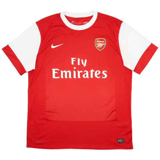 2010-11 Arsenal Home Shirt - 4/10 - (XL)