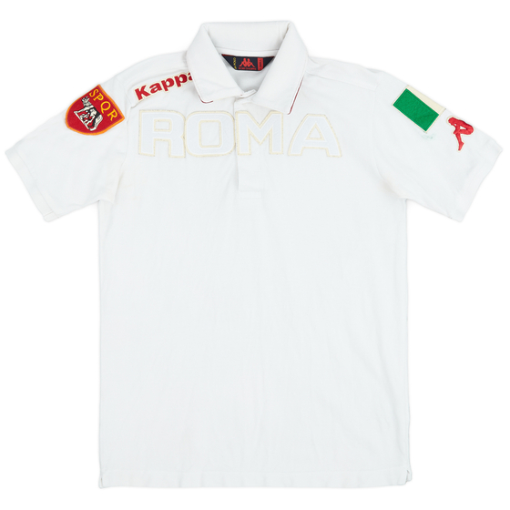 2011-12 Roma Kappa Polo Shirt - 7/10 - (XS)