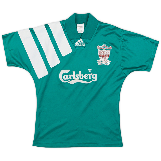 1992-93 Liverpool Centenary Away Shirt - 8/10 - (M.Boys)