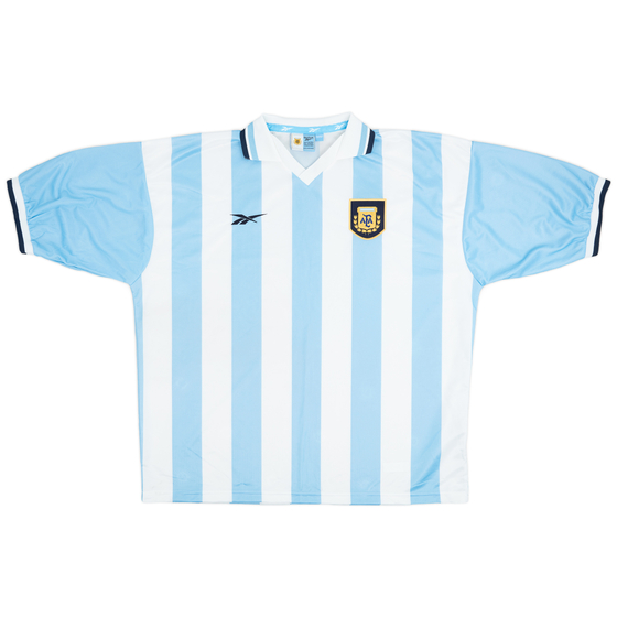1999-00 Argentina Home Shirt - 9/10 - (XXL)