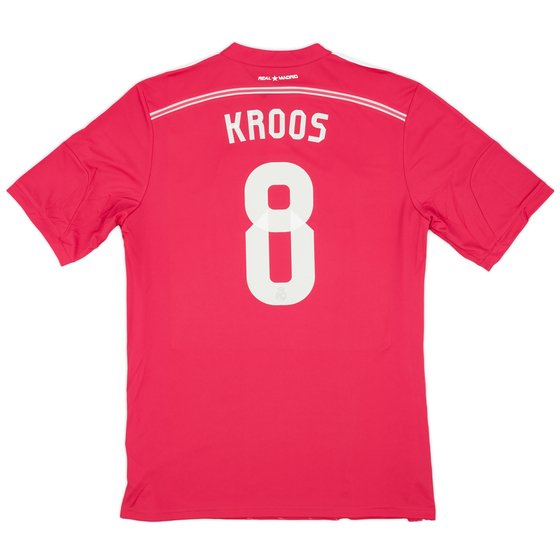 2014-15 Real Madrid Away Shirt Kroos #8 (XL)