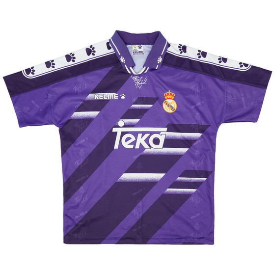 1994-96 Real Madrid Away Shirt - 8/10 - (XL)