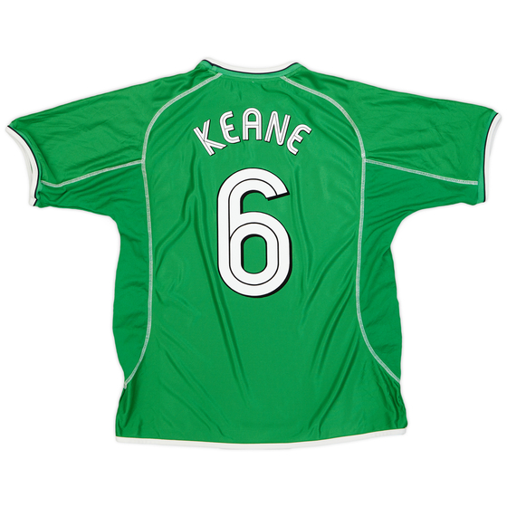 2001-03 Ireland Home Shirt Keane #6 - 9/10 - (XL)