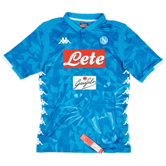 2018-19 Napoli Authentic Home Shirt (3XL)